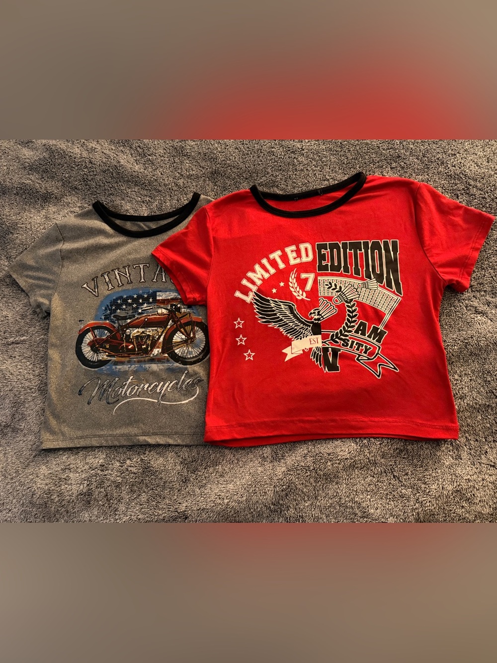 Red 'Limited Edition' Graphic Tee